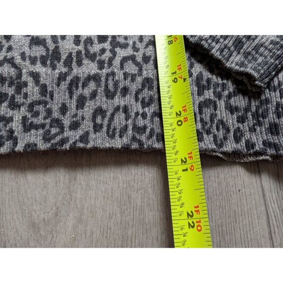 Lauren Ralph Lauren Womens Leopard Print Silk & Cashmere Sweater P/S - Picture 5 of 7